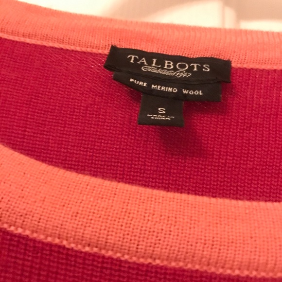 5/$20 Talbot’s pure merino wool sweater - Picture 3 of 5